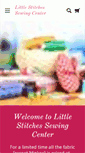 Mobile Screenshot of littlestitchessewing.com